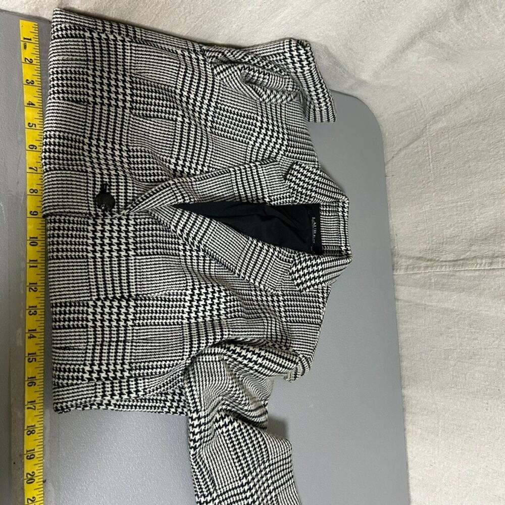 Lauren Ralph Lauren Womens Houndstooth Blazer Size‎ 12 Preppy Old Money Academia - Picture 9 of 11